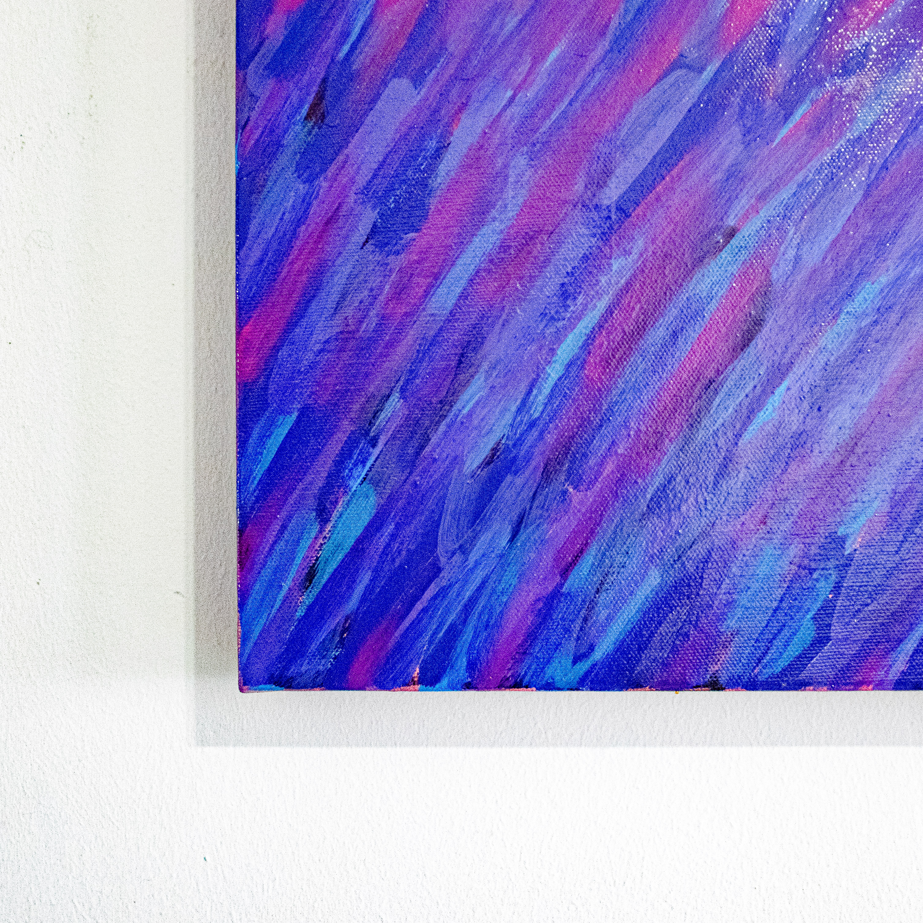 Saturations — détail, surface lumineuse