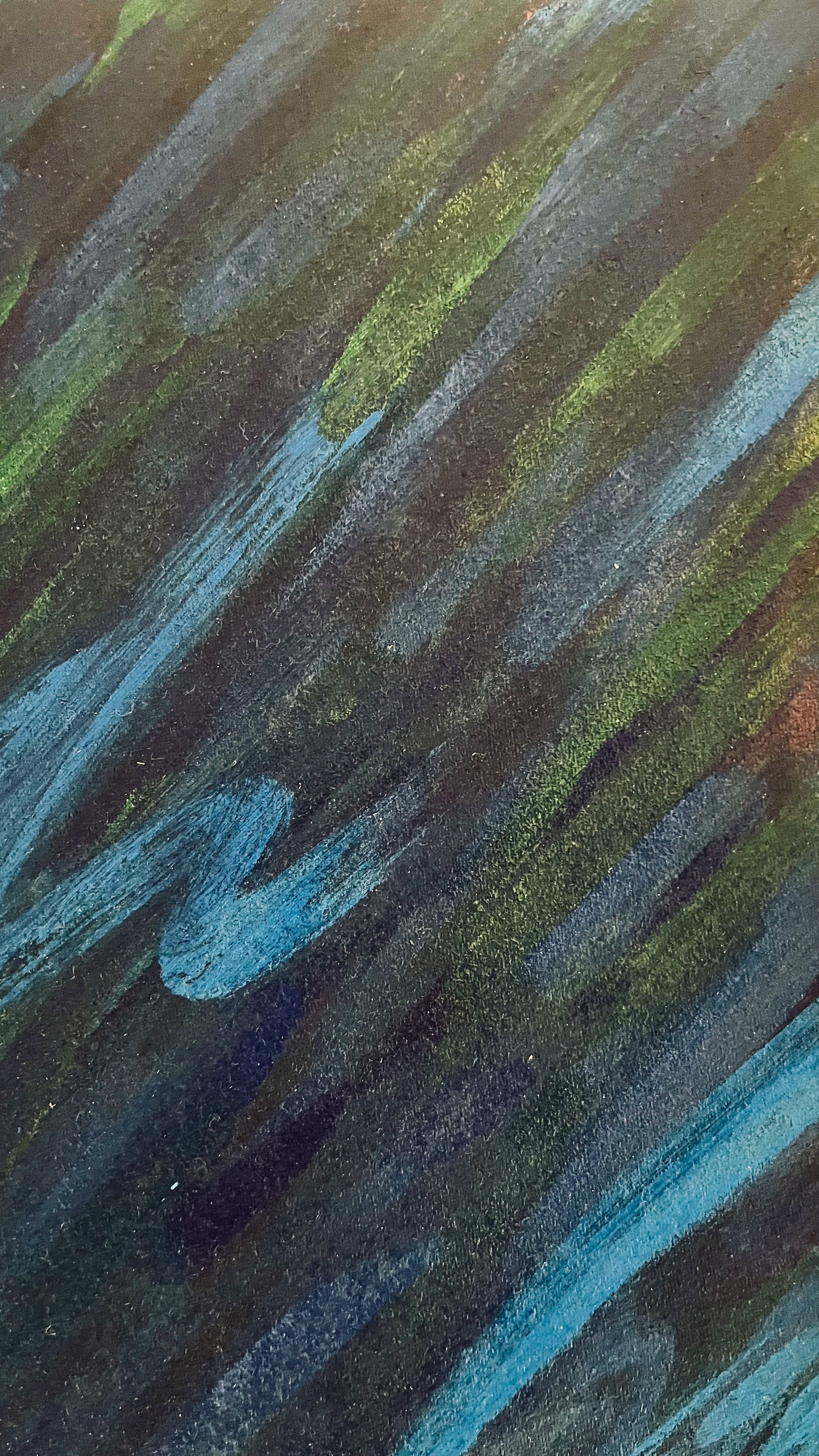 Saturations — détail, geste épuisé